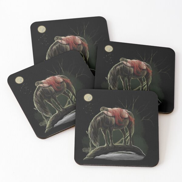 Item preview, Riding The Darkness Painting designed and sold by AK-Hevonen.
