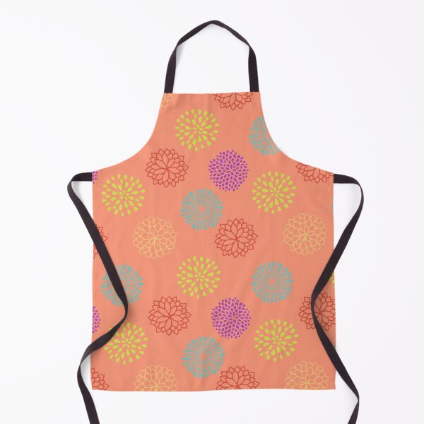 Item preview, Retro Floral Pattern designed and sold by Spike The Punch Design Co..