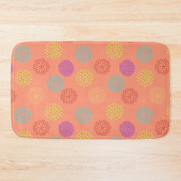 Item preview, Retro Floral Pattern designed and sold by Spike The Punch Design Co..