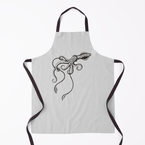 Item preview, Monster Squid on White designed and sold by sifis.