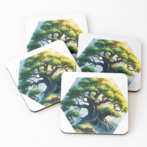 Item preview, Old Forest Nature Trees Sticker. designed and sold by ciyou.