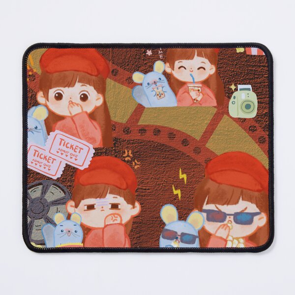 Item preview, Funny and Bunny at the cinema designed and sold by AnkaArtist.