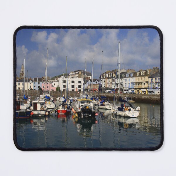 Item preview, Boats at high tide in Ilfracombe, North Devon designed and sold by karenadams.