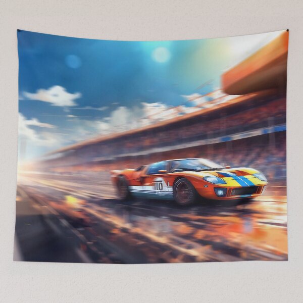 Item preview, GT40 Races to the Finish Line designed and sold by Niko Pantele.