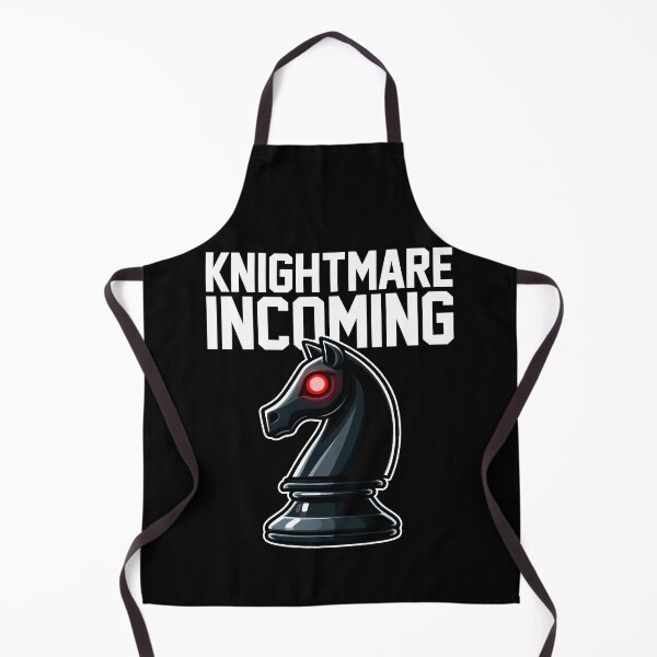 Item preview, KNIGHTMARE INCOMING - CHESS GIFT designed and sold by KEF Custom.