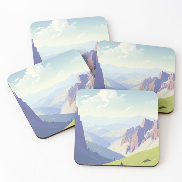 Item preview, Picos de Europe National Park Travel Print Spain designed and sold by Wander-World.