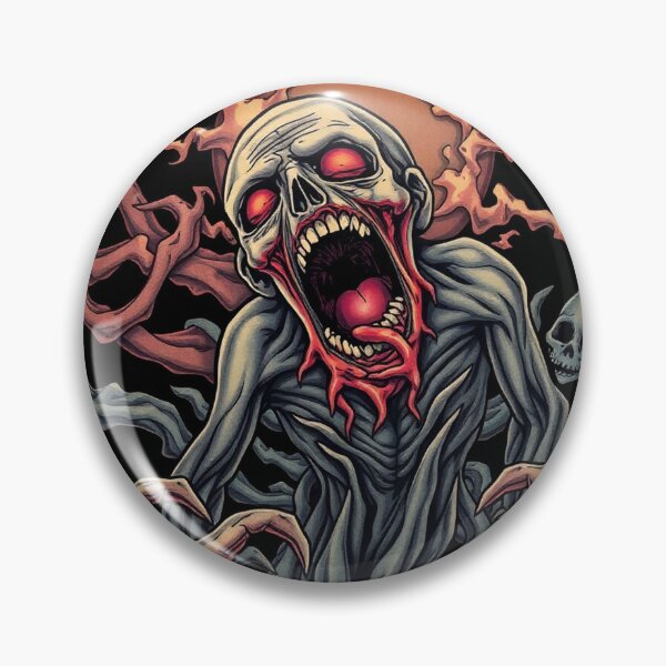 Item preview,  Undead horror Tattoo Zombie Graphic design illustration designed and sold by Vintage Designs +.