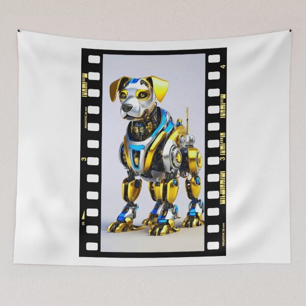 Item preview, Robot animals technology. Dog. designed and sold by Drone-tees.