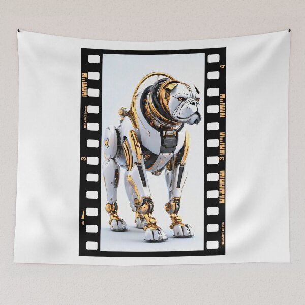 Item preview, Robot animals technology. Bulldog. designed and sold by Drone-tees.
