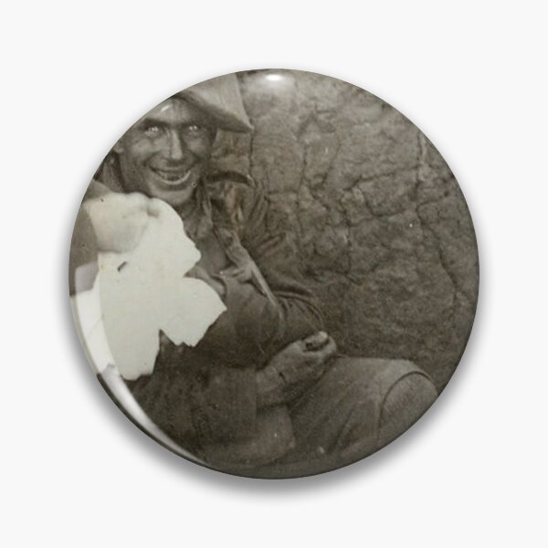 Item preview, Vintage photo Soldier in WWI Trenches designed and sold by Vintage Designs +.