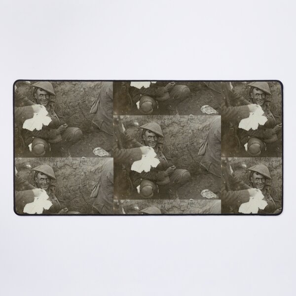 Item preview, Vintage photo Soldier in WWI Trenches designed and sold by Vintage Designs +.