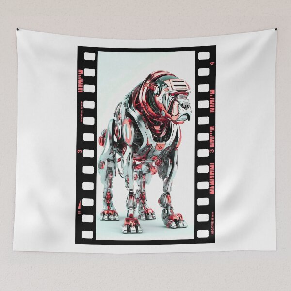 Item preview, Robot animals technology. Bulldog. designed and sold by Drone-tees.