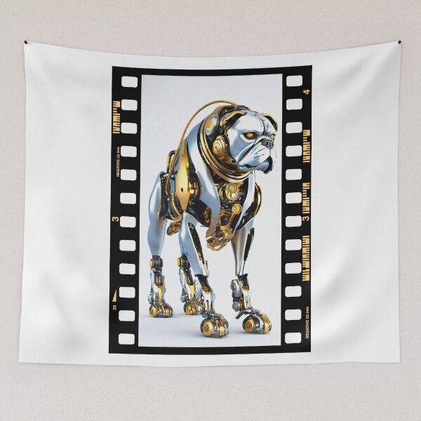 Item preview, Robot animals technology. Bulldog. designed and sold by Drone-tees.