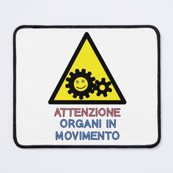 Item preview, Organi in movimento! (Funny sign) designed and sold by zzerga.