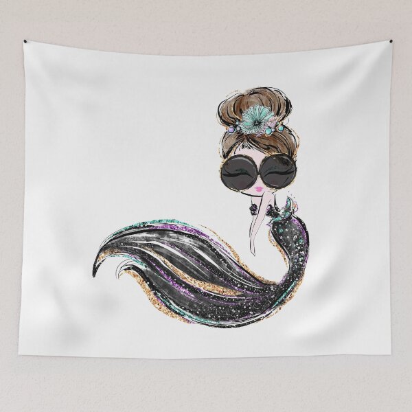 Item preview, Audrey Hepburn Style Mermaid designed and sold by KaramfilaS.
