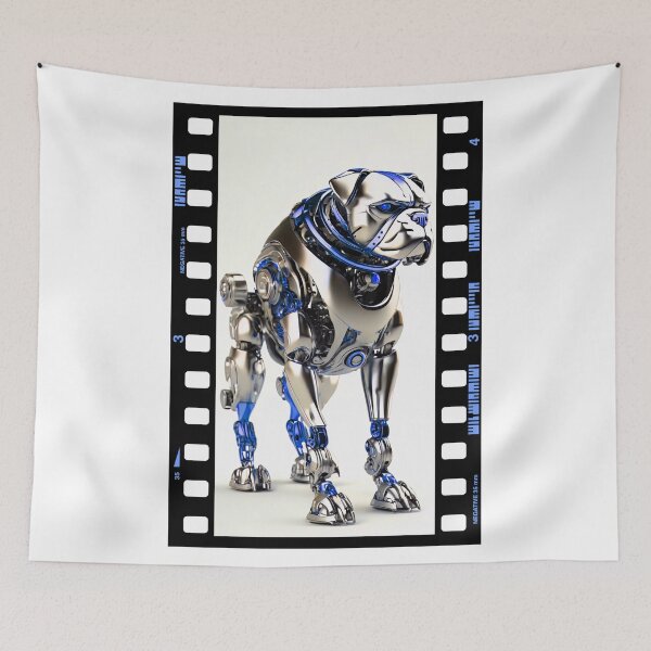Item preview, Robot animals technology. Bulldog. designed and sold by Drone-tees.