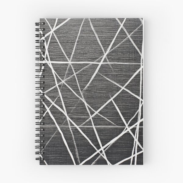 Item preview, Pattern: long, thin white lines on a dark gray background designed and sold by Animals, Nature & Landscapes.