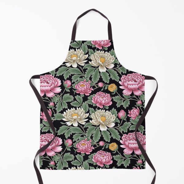Item preview, Blossom trees with rose, peony, chrysanthemum. Jacobean embroidery style designed and sold by Giuseppe Cammino.