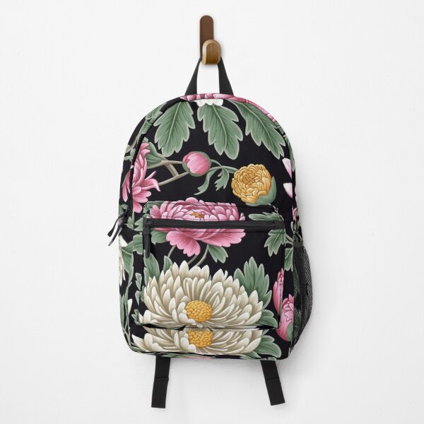 Item preview, Blossom trees with rose, peony, chrysanthemum. Jacobean embroidery style designed and sold by Giuseppe Cammino.