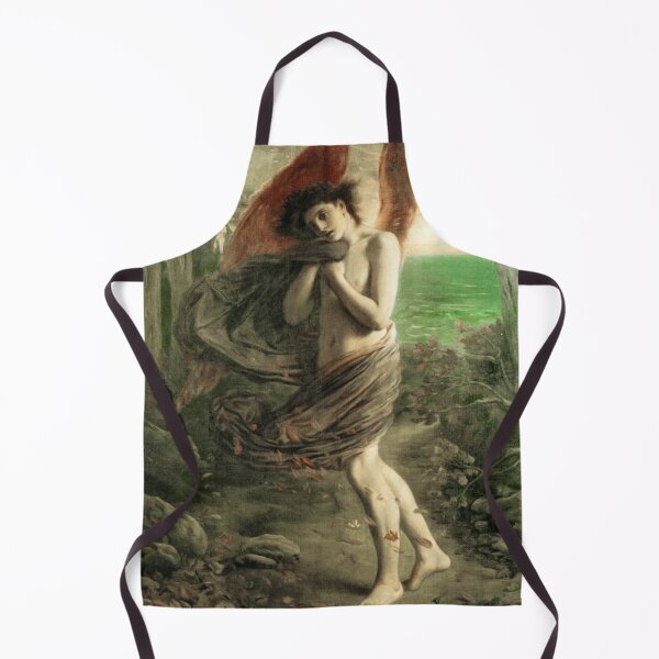 Item preview, An Angel vintage Italian Renaissance painting designed and sold by Vintage Designs +.