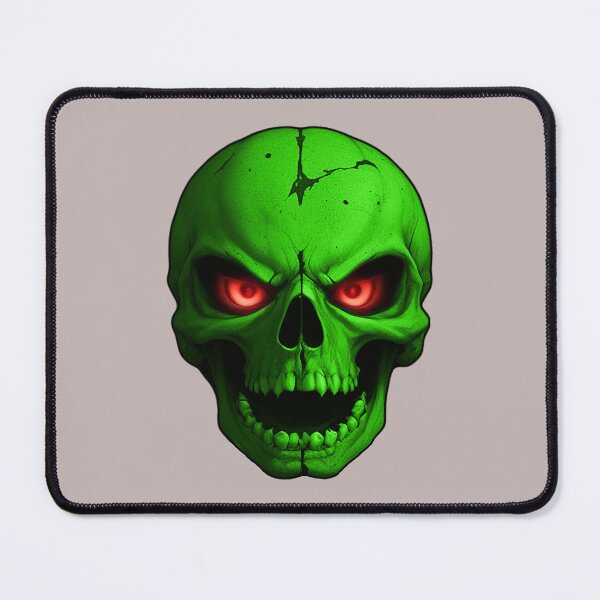 Item preview, Screaming Green Skull Knight designed and sold by hauntedtees.