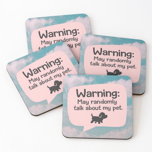 Item preview, Cute Pet Silhouette Humor Artwork designed and sold by Hooodify.