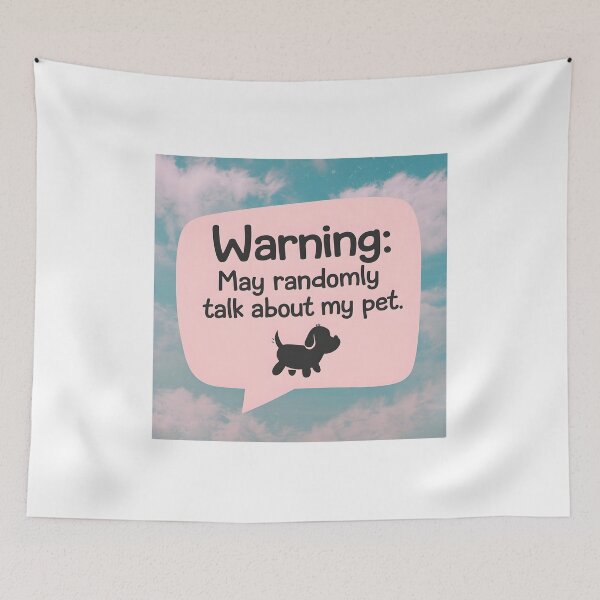 Item preview, Cute Pet Silhouette Humor Artwork designed and sold by Hooodify.