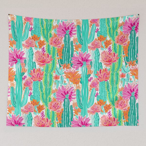 Aperçu de l'œuvre Sunset Cacti créée et vendue par Sass&ClassCreative.