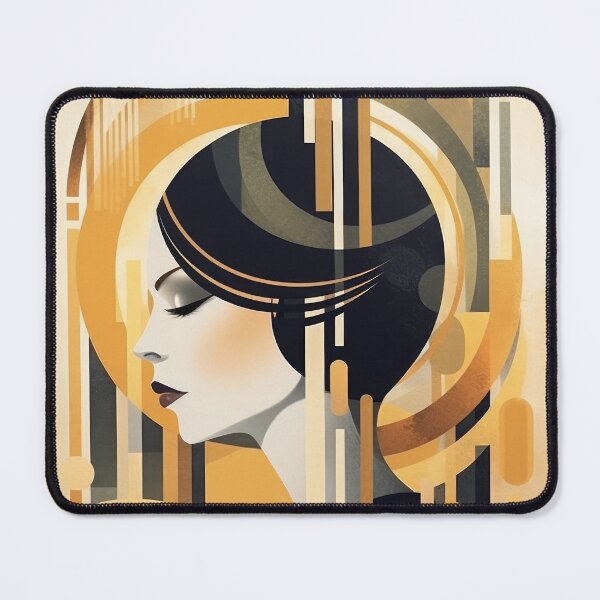 Item preview, Art deco woman 156 designed and sold by Made-by-Gus.