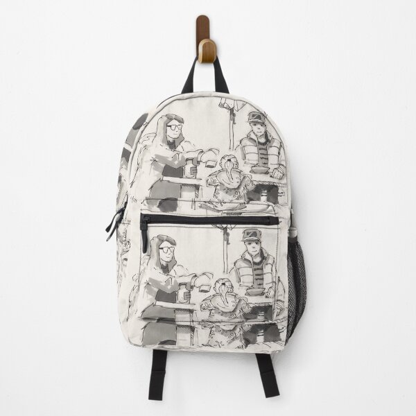 Item preview, Young Family at Picnic Table drawing designed and sold by MikeJory.