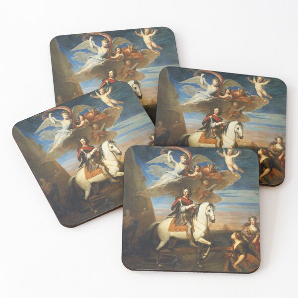 Item preview,   Portrait of William III on horseback - Sir Godfrey Kneller,  German/English 1646-1723 designed and sold by Vintage Designs +.