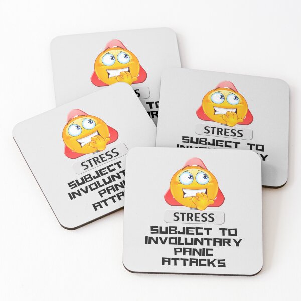 Item preview, Warning! - Subject to Involuntary Panic Attacks. designed and sold by MPC-Mince-Pies.