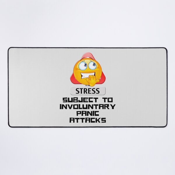 Item preview, Warning! - Subject to Involuntary Panic Attacks. designed and sold by MPC-Mince-Pies.