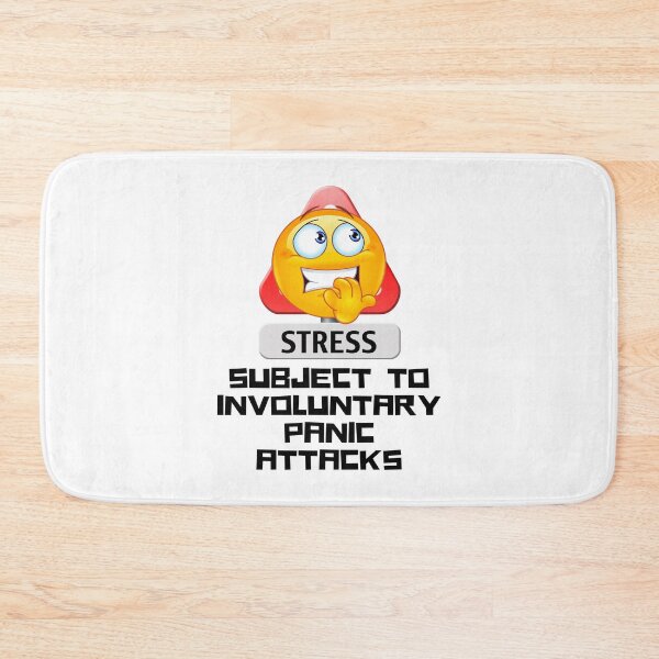 Item preview, Warning! - Subject to Involuntary Panic Attacks. designed and sold by MPC-Mince-Pies.