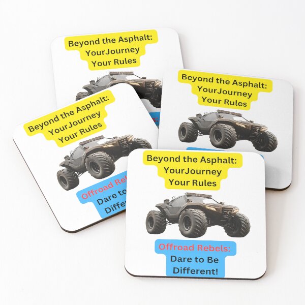 Item preview,  "Extreme Off-Roading Beast – Rugged All-Terrain Vehicle Adventure Art" designed and sold by ValhallaPrint.