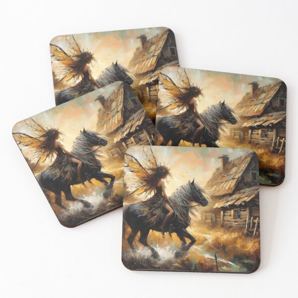 Item preview, Fairy on Horseback designed and sold by Angelandspot.