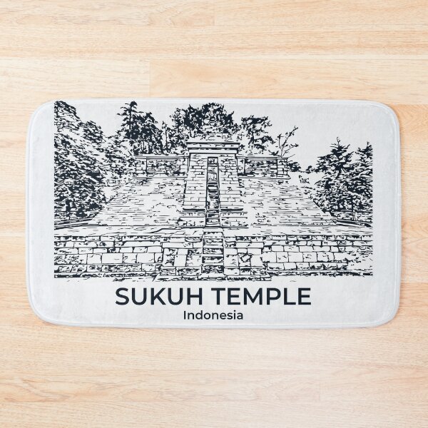 Artikelvorschau, Sukuh Tempel - Indonesien entworfen und verkauft von Lakeric Cityscapes.