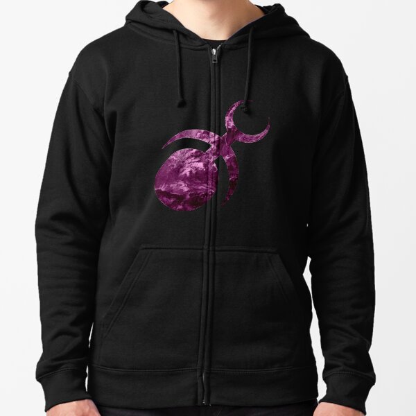 Slaanesh - clean Zipped Hoodie