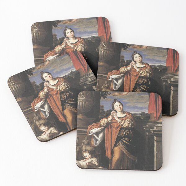 Item preview, Saint Agnes By Domenichino designed and sold by Vintage Designs +.