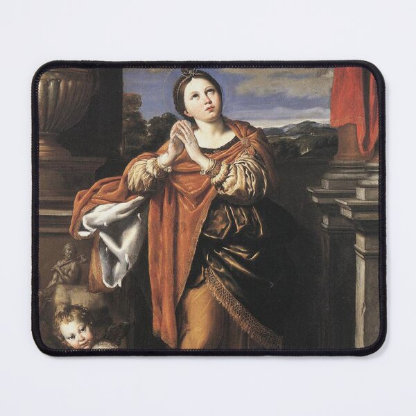 Item preview, Saint Agnes By Domenichino designed and sold by Vintage Designs +.