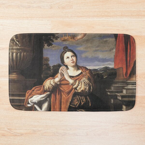 Item preview, Saint Agnes By Domenichino designed and sold by Vintage Designs +.