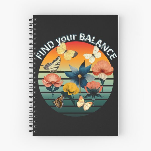 Item preview, Find your balance-flowers and butterflies. designed and sold by MGfashionnew.