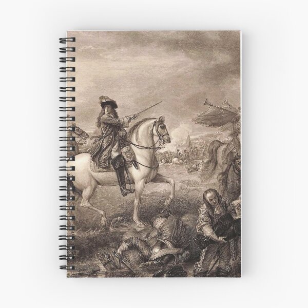 Item preview,  Battle of the Boyne - Vintage etching of one of history's key moments designed and sold by Vintage Designs +.
