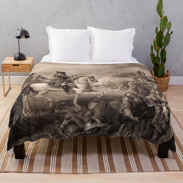 Item preview,  Battle of the Boyne - Vintage etching of one of history's key moments designed and sold by Vintage Designs +.