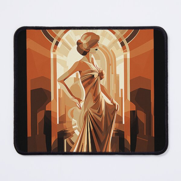 Item preview, Art deco woman 63 designed and sold by Made-by-Gus.