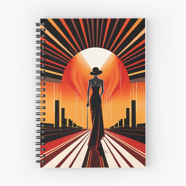 Item preview, Art deco woman 55 designed and sold by Made-by-Gus.