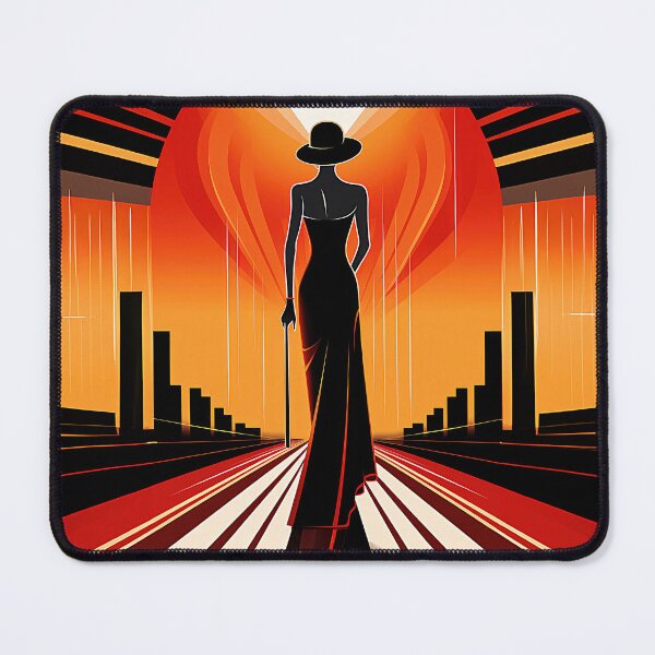 Item preview, Art deco woman 55 designed and sold by Made-by-Gus.