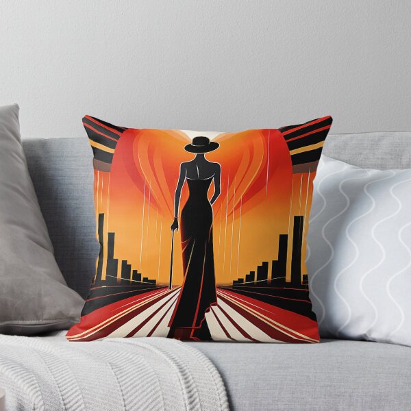Item preview, Art deco woman 55 designed and sold by Made-by-Gus.