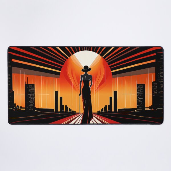 Item preview, Art deco woman 55 designed and sold by Made-by-Gus.