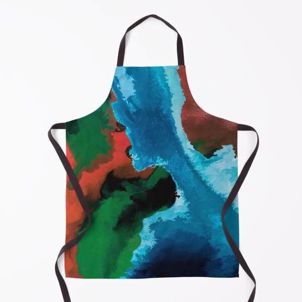 Item preview, Abstraction of freezing. Bright multi-colored patterns. designed and sold by fishwithout.